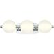 Palmas 3 Light 22.5 inch Polished Nickel Vanity Light Wall Light