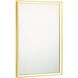 Nixon 36 X 24 inch Gold Mirror