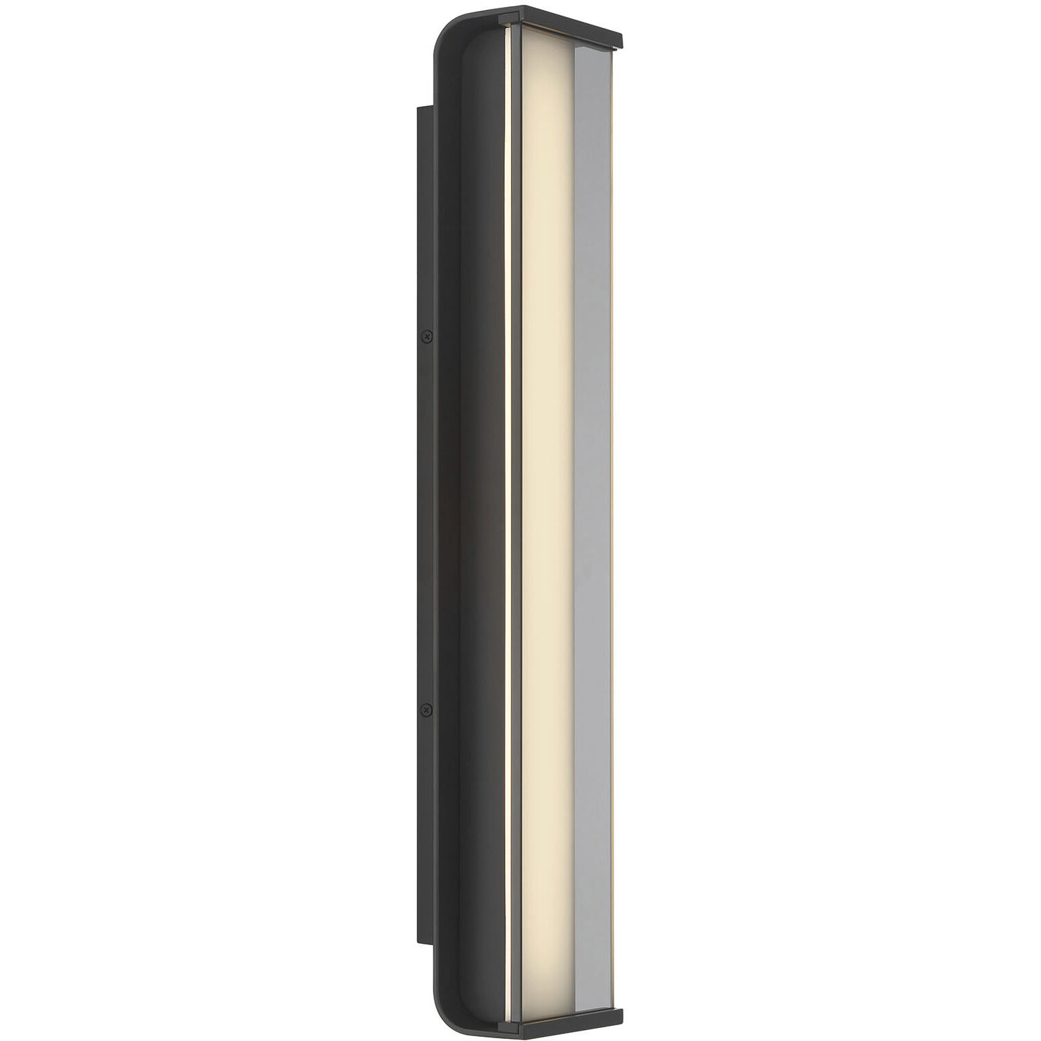 Dulton LED 24.4 inch Matte Black Outdoor Wall Sconce