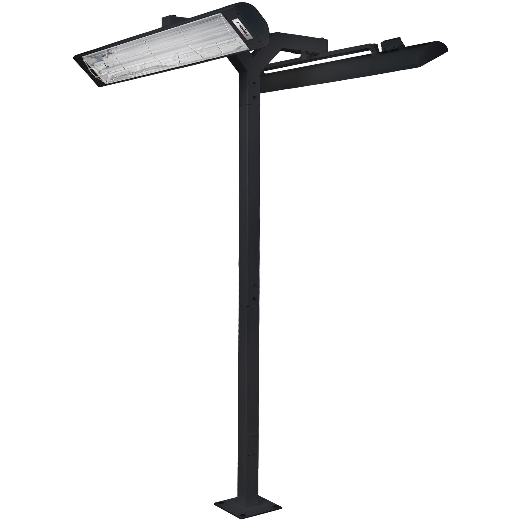 Ontario 96 X 3 inch Black Patio Heater Pole Mount