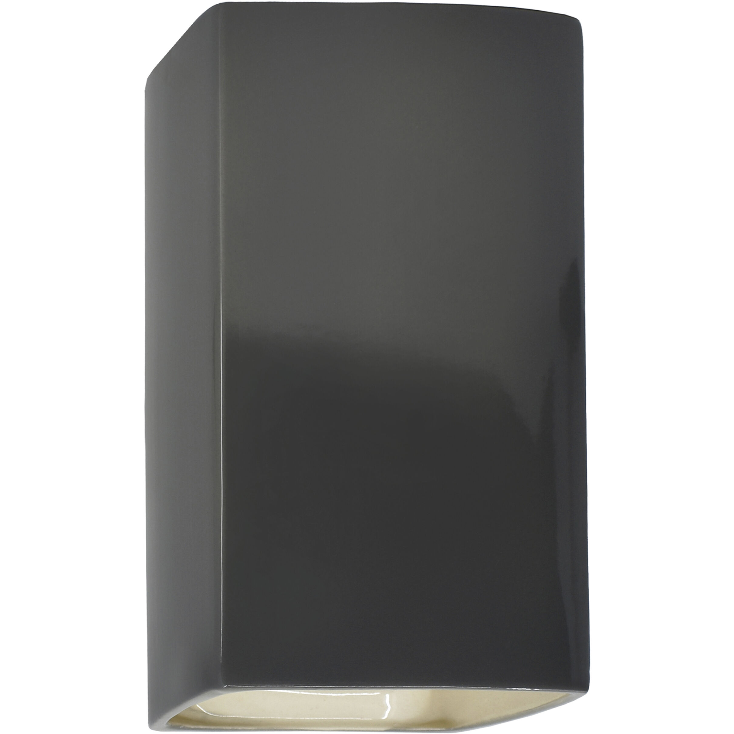 Ambiance LED 5.25 inch Gloss Grey ADA Wall Sconce Wall Light