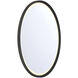 Artell 42 inch Brushed Black LED Mirror