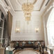 Campobasso 33 Light 47.25 inch Gold Chandelier Ceiling Light