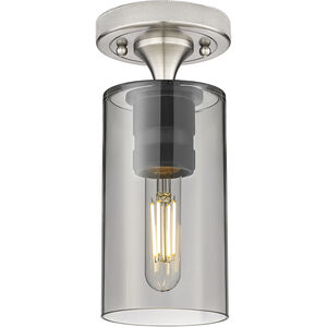Downtown Urban Crown Point 1 Light 4.50 inch Flush Mount