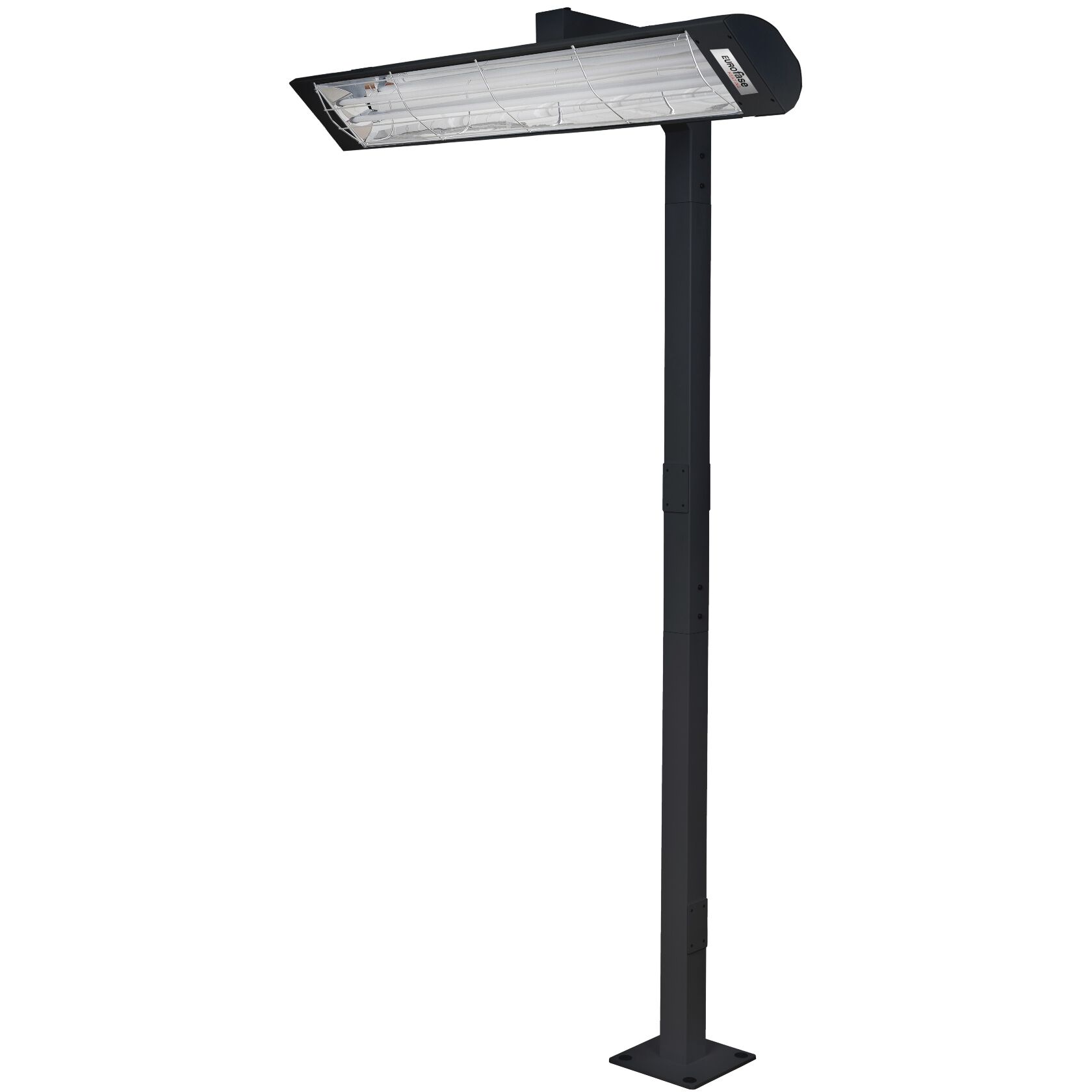 Ontario 96 X 3 inch Black Patio Heater Pole Mount