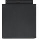 Bloc LED 4.33 inch Black Outdoor Wall Mount