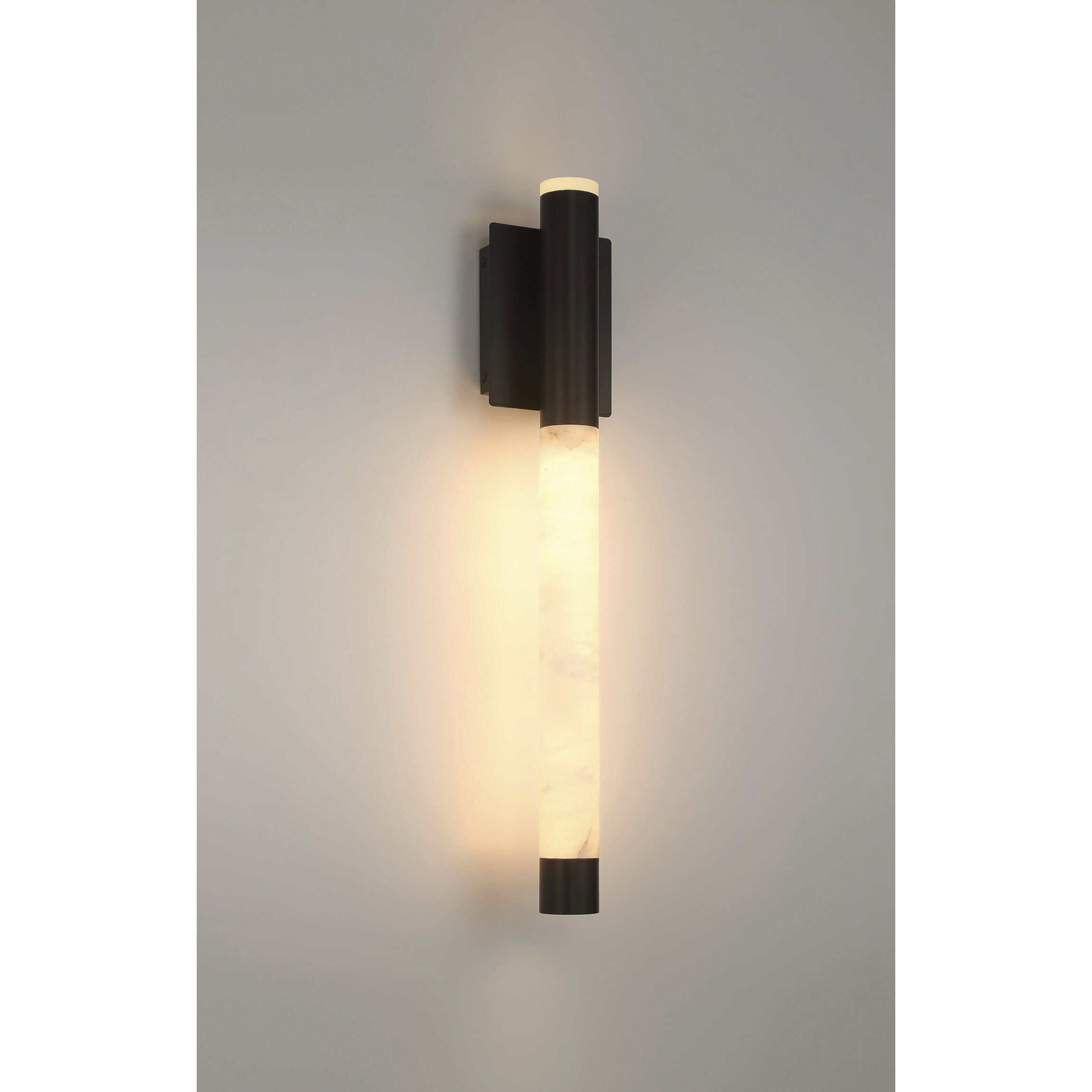 Ronda LED 24 inch Matte Black Outdoor Wall Sconce