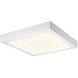 Avon LED 12 inch Satin Nickel Flush Mount Ceiling Light, Medium
