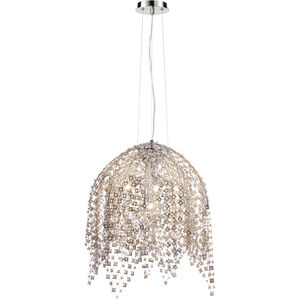 Danza 6 Light 20 inch Chrome Chandelier Ceiling Light