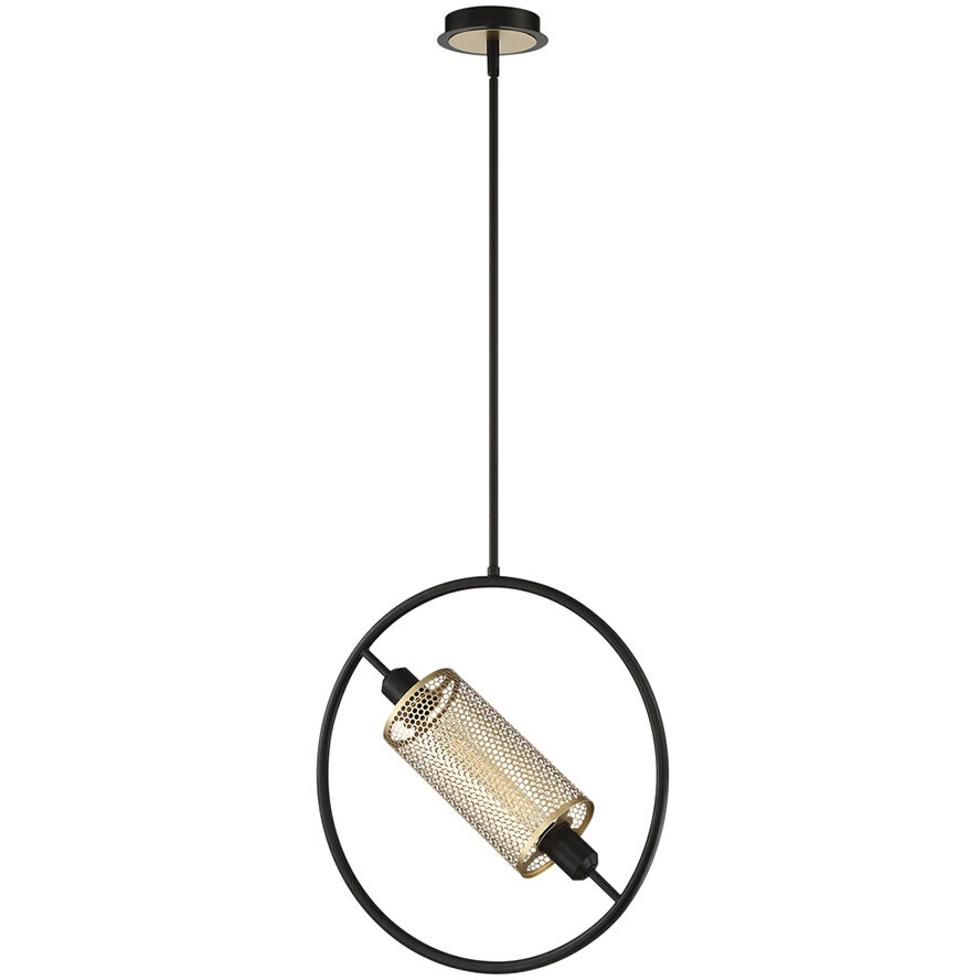 Seamore 1 Light 5 inch Black Pendant Ceiling Light, Large