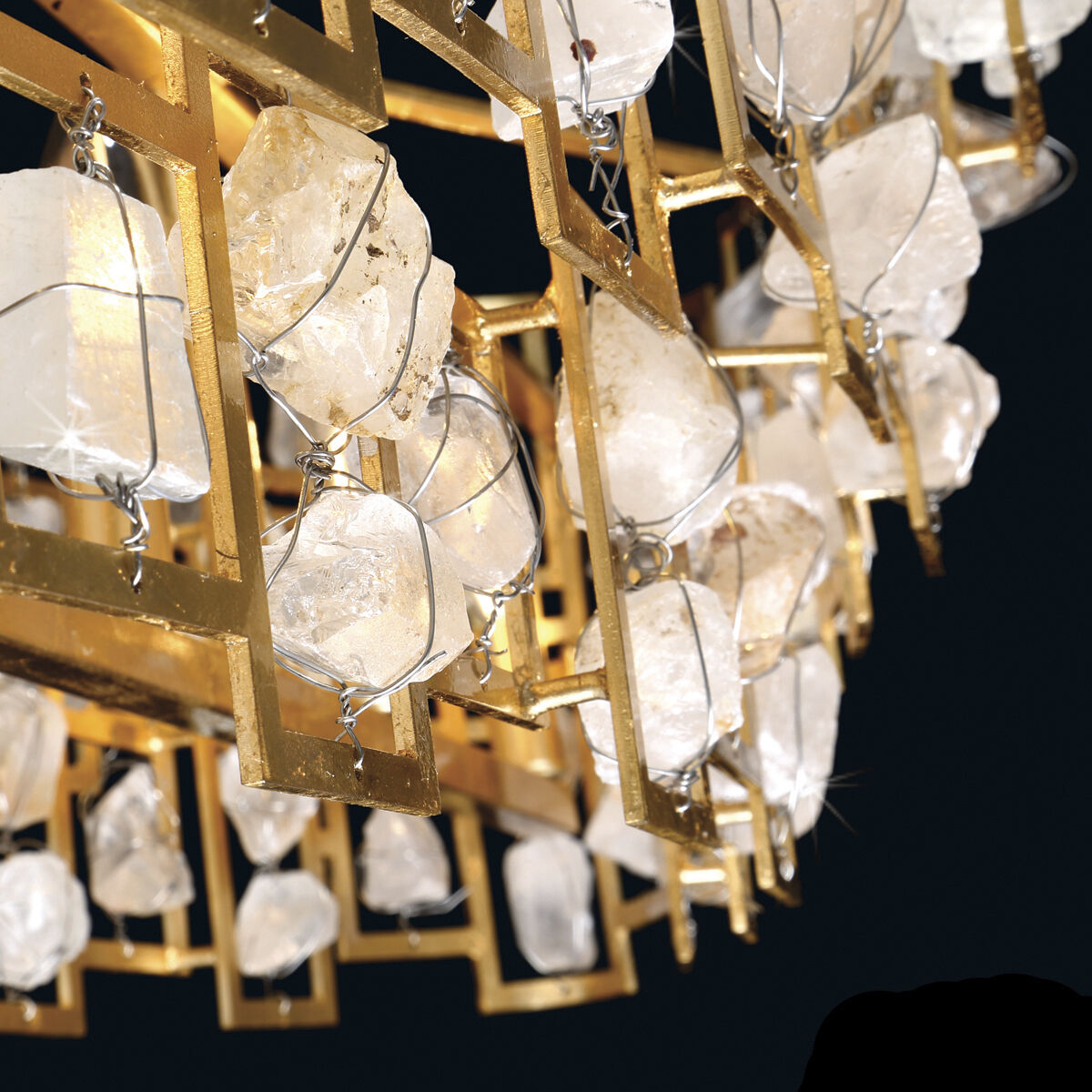Elrose 5 Light 17 inch Gold Leaf Chandelier Ceiling Light