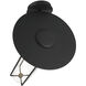 Florin 1 Light 21 inch Sand Black Outdoor Wall Sconce