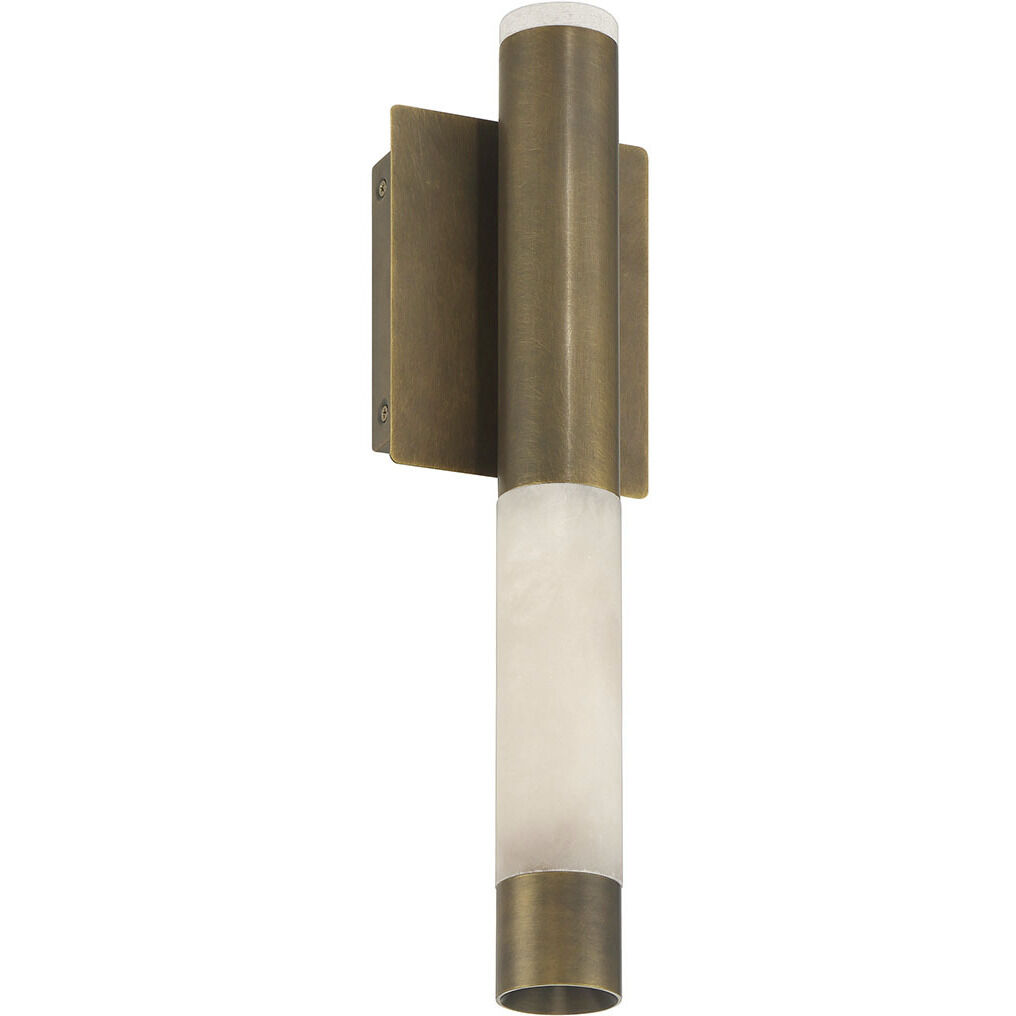 Ronda LED 4.75 inch Weathered Brass ADA Wall Sconce Wall Light