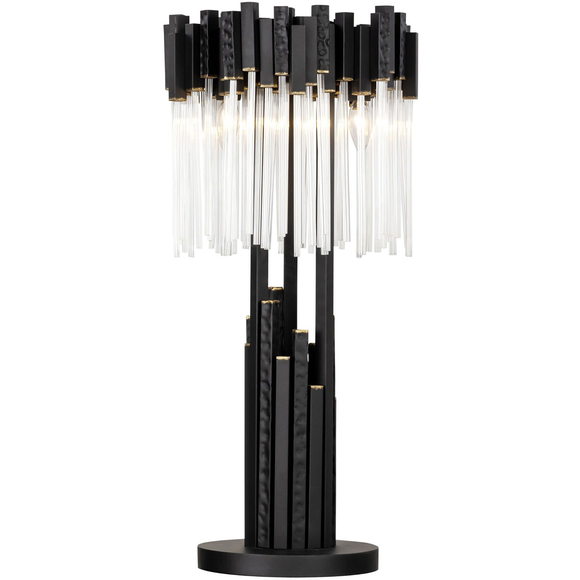 Matrix 3 Light 14.00 inch Table Lamp