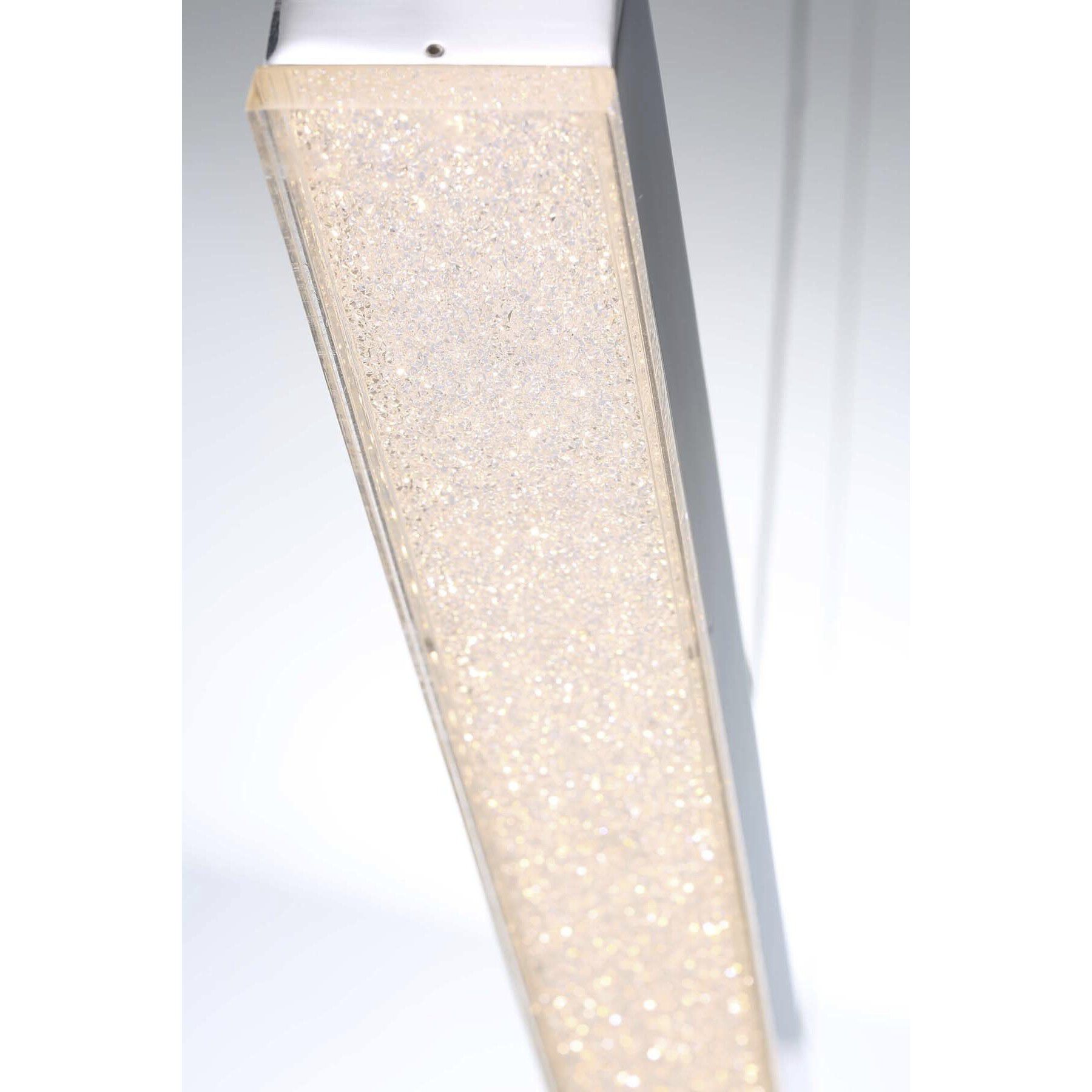 Santi LED 30 inch Chrome Vanity Light Wall Light, Large