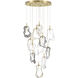 Norah 12 Light 24 inch Gold Chandelier Ceiling Light