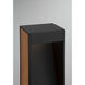 Timber 7 watt Wood Outdoor Bollard
