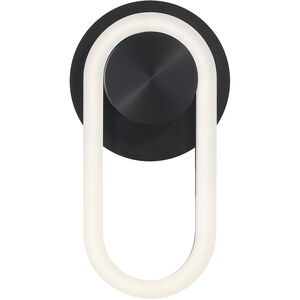 Swing 1 Light 14 inch Black Outdoor Wall Sconce