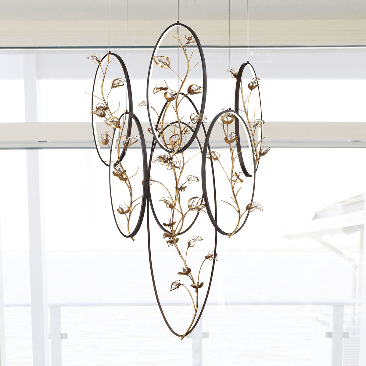 Peralta LED 10 inch Bronze Pendant Ceiling Light