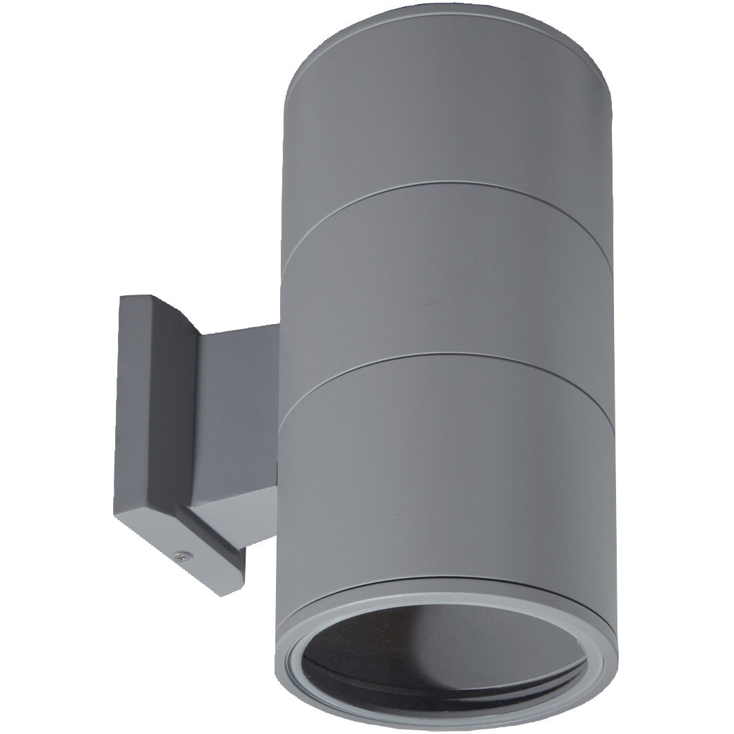 Ontario 2 Light 10 inch Grey Outdoor Wall Mount
