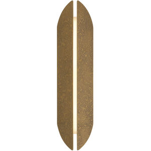 Inntra 1 Light 24 inch Brass Outdoor Wall Sconce