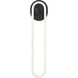 Swing 1 Light 24 inch Black Outdoor Wall Sconce