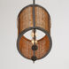 Comparelli 4 Light 12 inch Dark Bronze Chandelier Ceiling Light