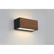 Aether LED 4.33 inch Wood Outdoor Wall Mount