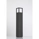 Beacon 9 watt Black Outdoor Bollard