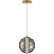 Atomo 1 Light 8.75 inch Pendant