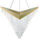 Vivien 1 Light 16 inch Gold Chandelier Ceiling Light