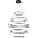 Forster 5 Light 60 inch Black Chandelier Ceiling Light