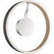 Verdura LED 15 inch Black Flush Mount Ceiling Light