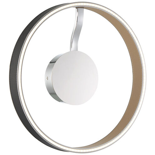 Verdura LED 15 inch Black Flush Mount Ceiling Light