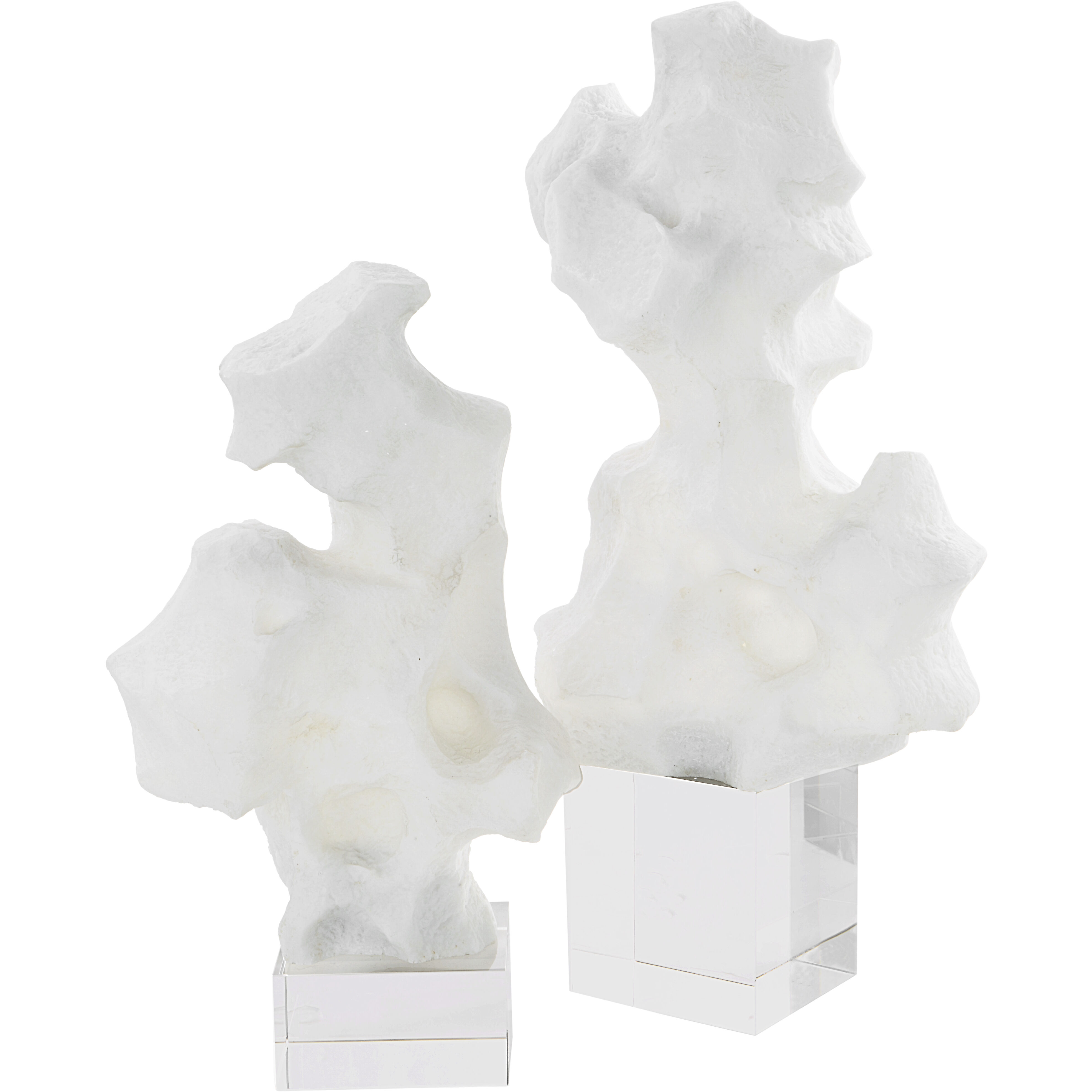 Remnant 16 X 8 inch Sculptures, Set of 2