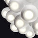Patruno LED 12 inch Matte White Chandelier Ceiling Light
