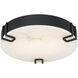 Noga 1 Light 16.00 inch Flush Mount