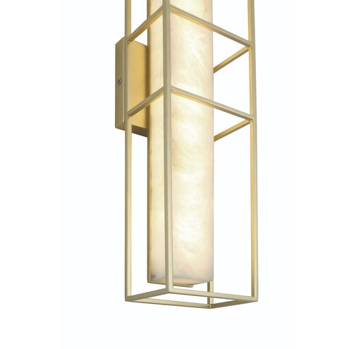 Blakley LED 24 inch Gold Outdoor Wall Sconce, Both Indoor/Outdoor