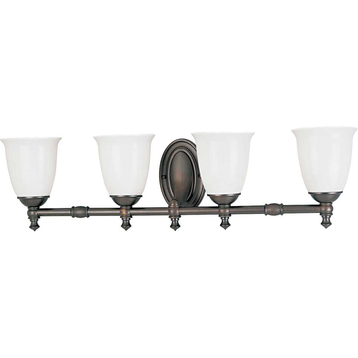 Juno 4 Light 33 inch Venetian Bronze Bath Vanity Wall Light, Delta