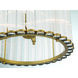 Glasbury 8 Light 22 inch Gold Chandelier Ceiling Light
