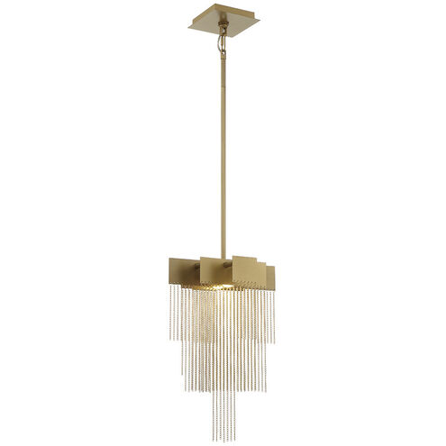 Bloomfield LED 8 inch Gold Pendant Ceiling Light