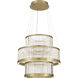 Empra LED 35.2 inch Gold Grand Chandelier Ceiling Light