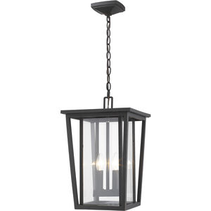 Seoul 2 Light 11.25 inch Outdoor Pendant/Chandelier