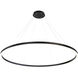 Spunto LED 60.75 inch Black Chandelier Ceiling Light, Large