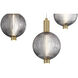 Palmas 5 Light 24 inch Gold Chandelier Ceiling Light