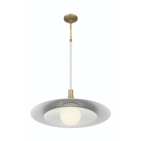 Welsh LED 24 inch White Pendant Ceiling Light