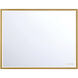 Cerissa 36 X 28 inch Anodized Gold LED Mirror