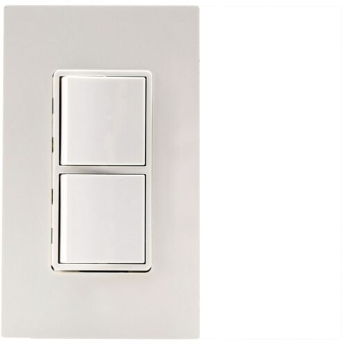 Ontario 5 X 3 inch White Patio Heater Single Duplex Stack Switch