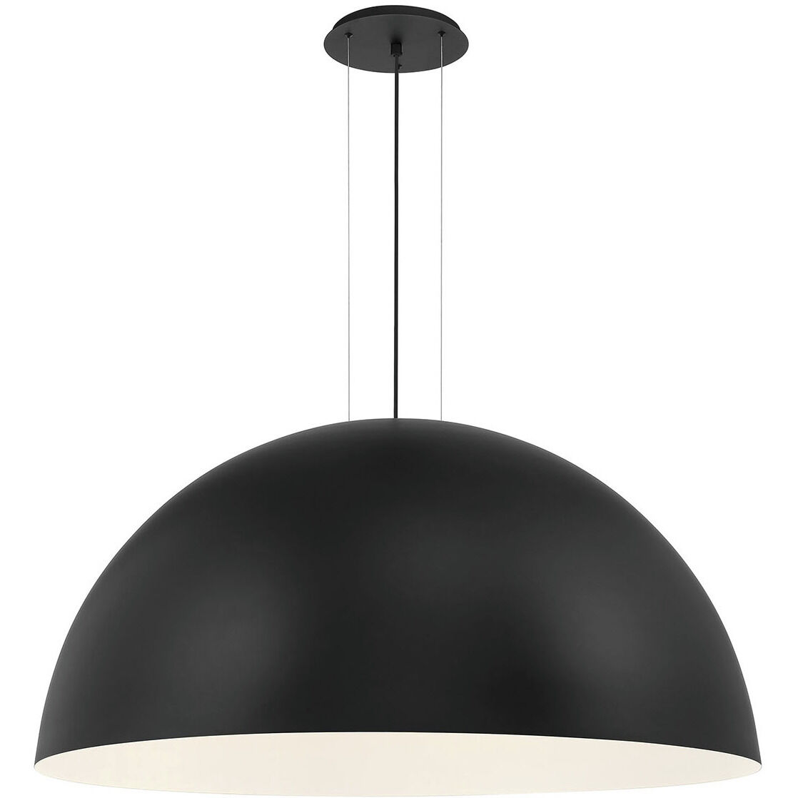Laverton 1 Light 47 inch Black Chandelier Ceiling Light
