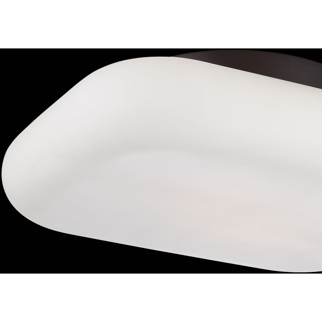 Alma LED 11 inch Satin Nickel Flush Mount Ceiling Light